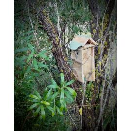 Making bird houses from old pallettes
