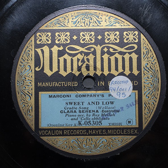 Sweet and low : cradle song / Wallace.