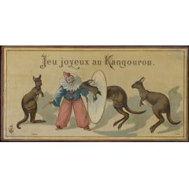 Jeu joyeux au kangourou